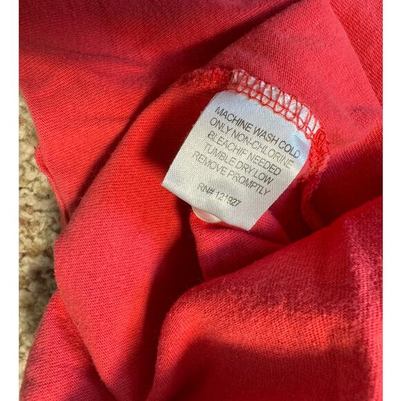 Johnnie-O collared short sleeve Golf/Polo/Shirt size XL, Red - Picture 8 of 9